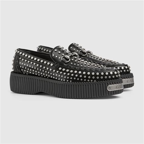 creepers gucci|Gucci Horsebit Creeper Loafer (Men) .